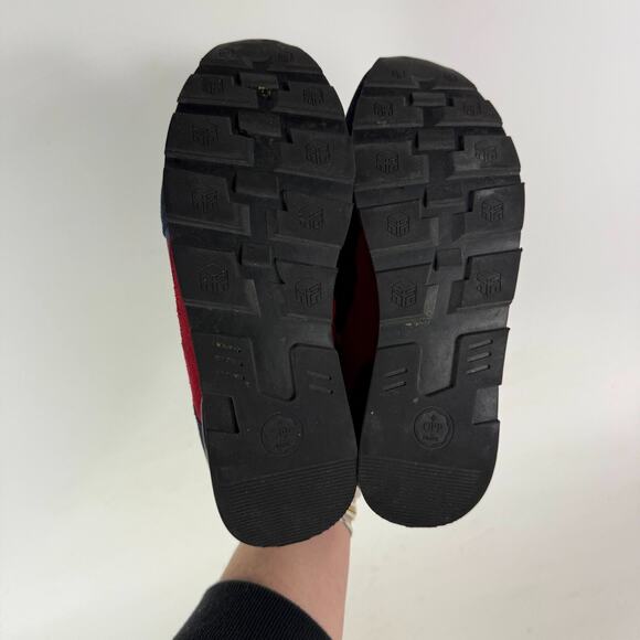 OPP France Athletic Shoes Women's 8 Blue Suede Lace-Up Low Top Running Sneakers - Picture 8 of 10